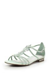Сандалии женские на каблуке Marco Tozzi MA143AWACO02, пастельно-зеленые