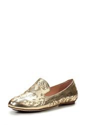 Туфли-лоферы женские Vitacci VI060AWAJV67, золотые
