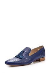 Туфли-лоферы на каблуке Fratelli Rossetti FR951AWAYY77, синие