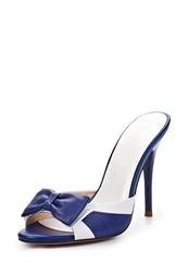 Сабо женские на каблуке Just Couture JU663AWAGS12, синие с белым