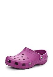 Сабо женские закрытые Crocs CR014AUBLV41, фиолетовые
