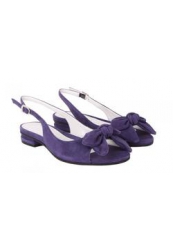 Босоножки женские на низком каблуке Giorgio Fabiani, фиолетовые