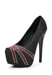 Туфли на высоком каблуке ARZOmania AR204AWBDO61, черные с красным