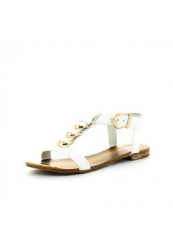 Женские летние сандали Just Couture, белые/золото