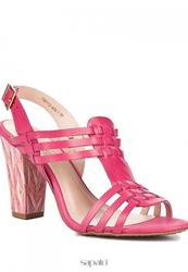 фото Босоножки на толстом каблуке Rio Couture 700112-424-1, розовые
