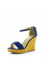 фото Босоножки на платформе Just Couture C6412S2-23, синие/желтые