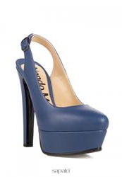Босоножки на высоком каблуке Nando Muzi 9121 SPRITZ CHIUSA LONDON, синие