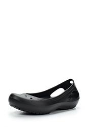 Балетки женские Crocs CR014AWAUU31, черные