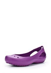 Балетки женские Crocs CR014AWAUU32, фиолетовые