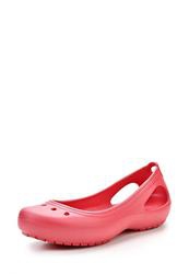 фото Балетки женские Crocs CR014AWAUU33, розовые