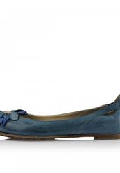 фото Балетки на каблуке Khrio, синие