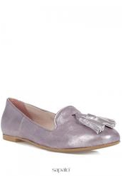 Туфли-балетки женские Belmondo 521700/B, фиолетовые блестящие