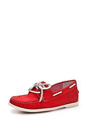 Мокасины женские s.Oliver SO917AWALR12, красные на шнурках