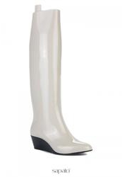 Сапоги резиновые женские Kartell 07736/М3, белые высокие