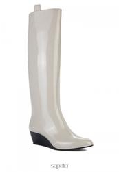 Сапоги резиновые женские Kartell 07740/М3, белые высокие