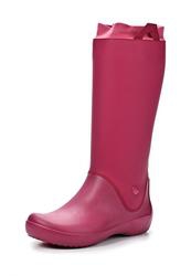 Женские резиновые сапоги Crocs CR014AWKC303, розовые