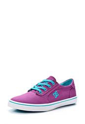 Кеды женские DC Shoes DC329AWAVA65, фиолетовые
