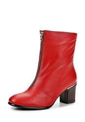 фото Женские полусапожки на толстом каблуке Grand Style GR025AWCDD75, красные