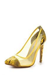 Туфли на высоком каблуке Lamania LA002AWAAI63, желтые
