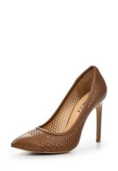 Женские туфли на каблуке Vitacci VI060AWAJW17, коричневые (кожа)