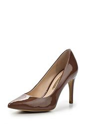 фото Туфли на высоком каблуке Buffalo London BU902AWARL06, коричневые (кожа-лак)