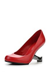 фото Туфли на каблуке United Nude UN175AWAXN68, красные кожаные