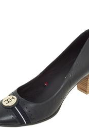 фото Туфли на устойчивом каблуке Tommy Hilfiger FW56816842, темно-синие