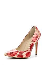 фото Женские туфли на каблуке Marco Rizzi MA045AWATC10, бежево-красные