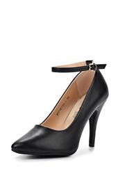 Женские туфли на каблуке T.Taccardi for Kari TT001AWAWB00, черные (кожа)