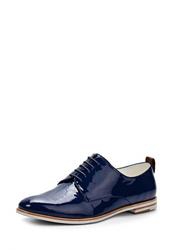 Женские лаковые ботинки Elmonte EL596AWBBI84, синие кожаные