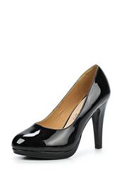 Лаковые женские туфли T.Taccardi for Kari TT001AWBLL77, черные/каблук