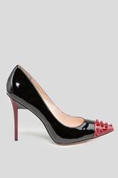 Туфли женские каблуке Gml IWH002-G28 blk, черные лаковые