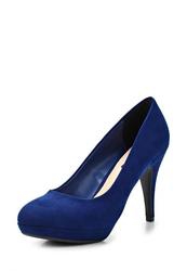 Туфли на платформе Dorothy Perkins DO005AWCKK85, синие/каблук