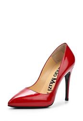 Женские туфли на каблуке Nando Muzi NA008AWCHA22, красные кожаные