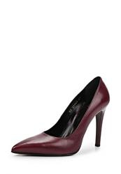 Женские туфли на каблуке Grand Style GR025AWCDD98, бордовые (кожа)
