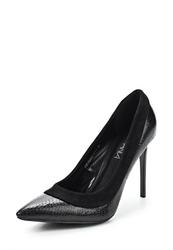 Женские туфли на шпильке Lamania LA002AWBMP71, черные с острым носом