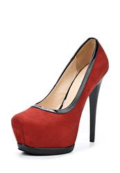 Туфли на платформе и высоком каблуке Vivian Royal VI809AWCOA60, красные