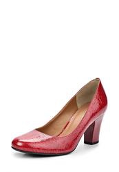 Лаковые женские туфли на каблуке Indiana IN030AWCNK29, красные (кожа)