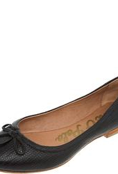 фото Балетки женские на каблуке Marc O’Polo, черные (нат. кожа)