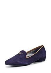 Лоферы женские на каблуке Gant GA121AWAVB98, фиолетовые