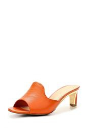 Сабо женские на каблуке Vitacci VI060AWAJW02, оранжевые