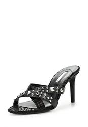 Сабо женские на каблуке Inario IN029AWBEA03, черные