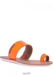 Женские летние сандалии Calvin Klein Jeans R8534 SAGIRA, оранжевые