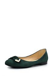 Балетки на каблуке Giotto GI514AWASI20, темно-зеленые