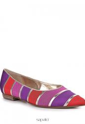 Балетки на каблуке Hogl 71014364999, фиолетовые/разноцветные