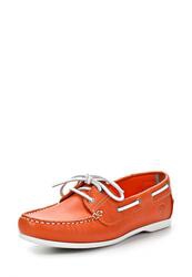 Топсайдеры женские Tamaris TA171AWACG31, оранжевые со шнурками