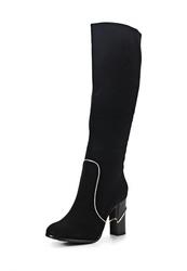 фото Сапоги женские на высоком каблуке Vitacci VI060AWCJF49, черные
