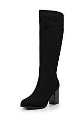 фото Сапоги женские на толстом каблуке Vitacci VI060AWCJF46, черные