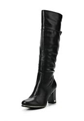 Сапоги женские на каблуке T.Taccardi for Kari TT001AWCJP33, черные (кожа)