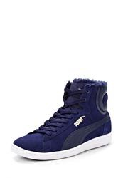 Кеды женские Puma PU053AWCBC36, фиолетовые высокие